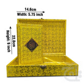 Title Image Golden Jahez Box With Holy Quran 16 Line 76GJ